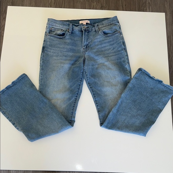 Lucky Brand Denim - Lucky Brand Sweet Mid Rise Boot Cut Jeans Womens Size 12/31 Light Wash Denim